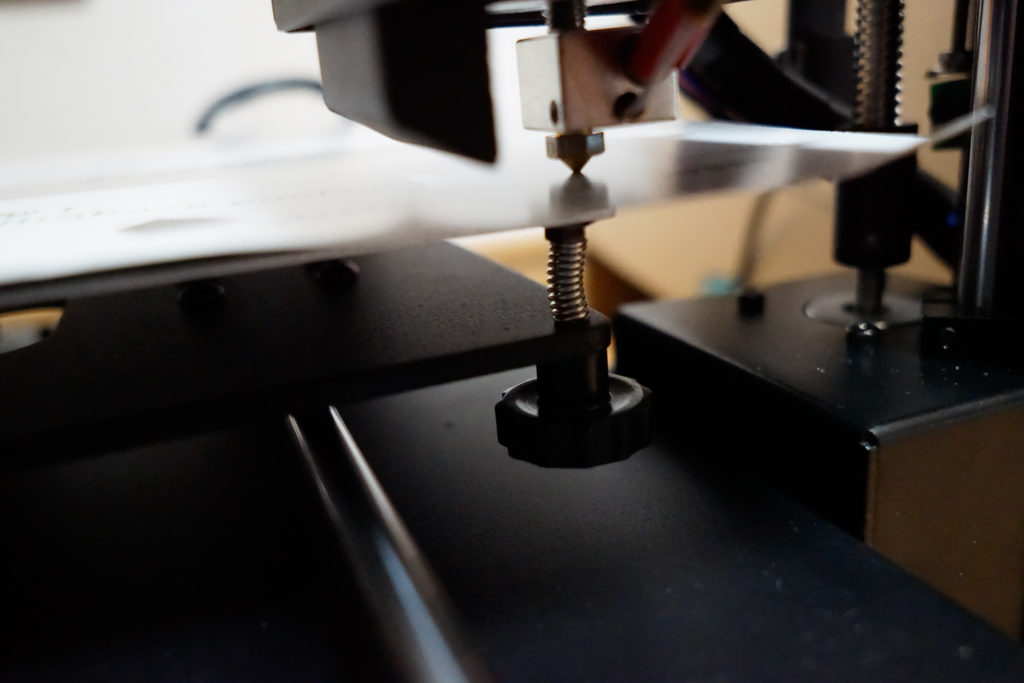 3Dプリンター Anycubic i3 Mega レベリング